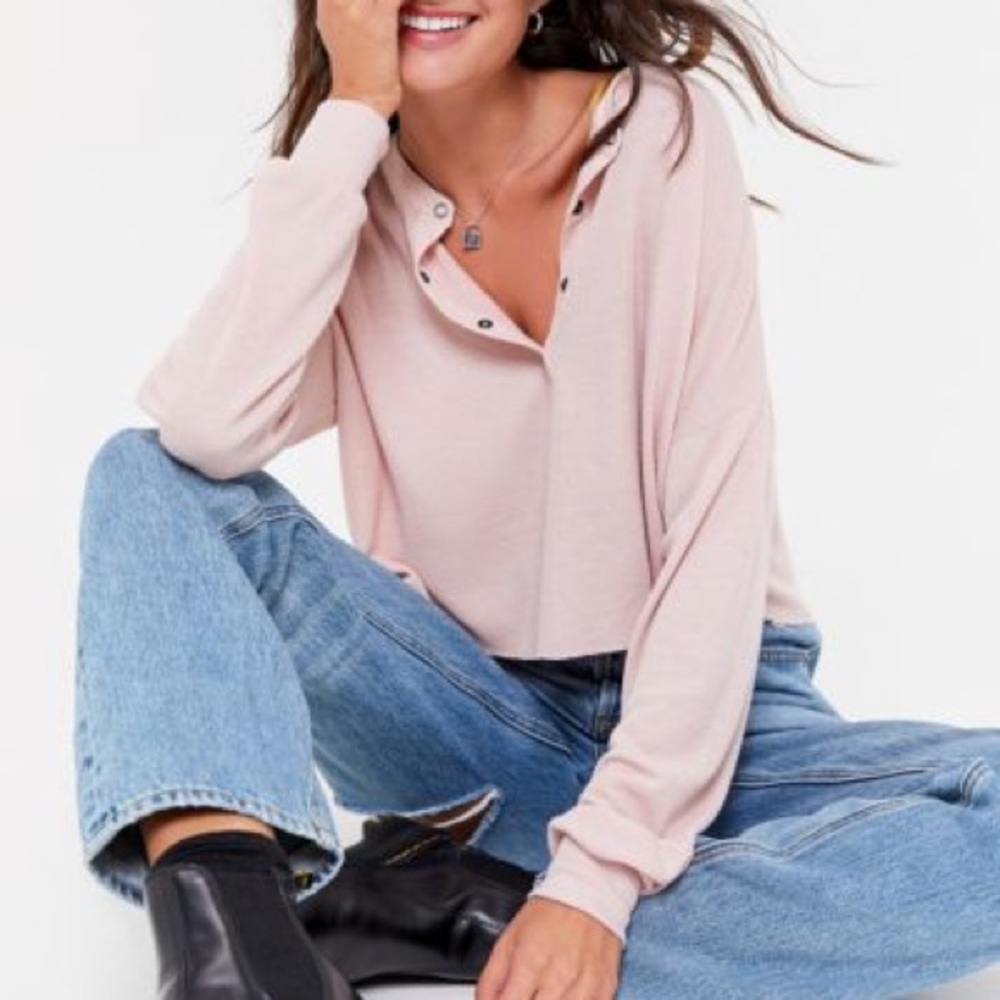 Out from Under Emmy cropped long sleeve